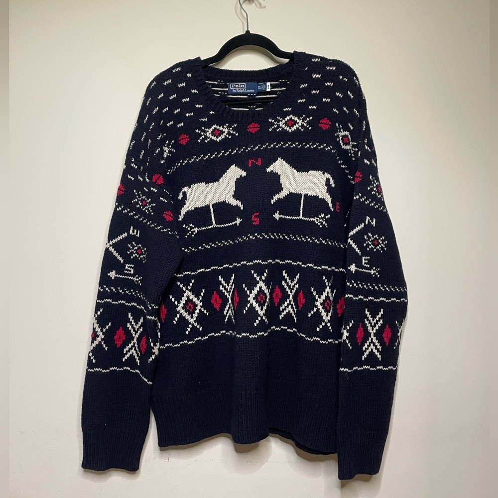 Polo Ralph Lauren Weather Vane Wool-Silk Sweater - Picture 4 of 7